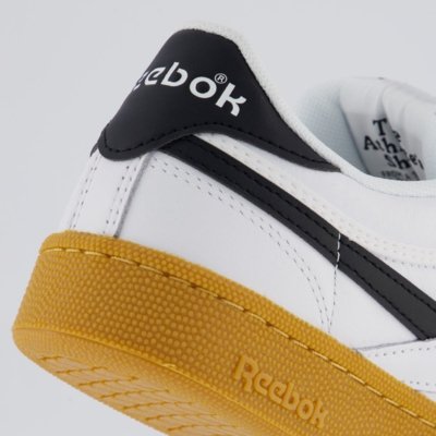 Tênis Reebok Club C Revenge Branco e Preto