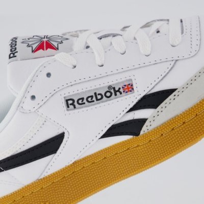Tênis Reebok Club C Revenge Branco e Preto