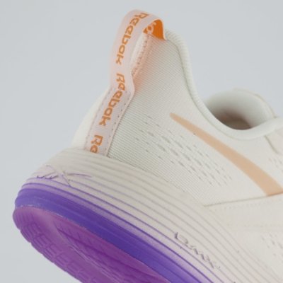 Tênis Reebok DMX Comfort Plus Feminino Branco e Lilás