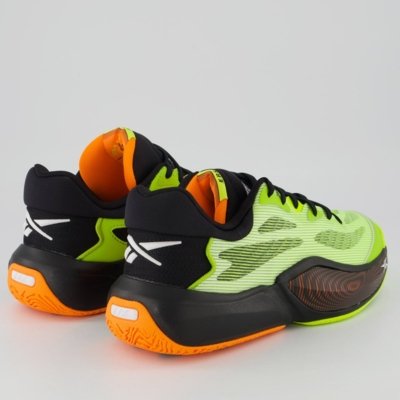 Tênis Reebok Engine A 26 SE Laranja e Verde