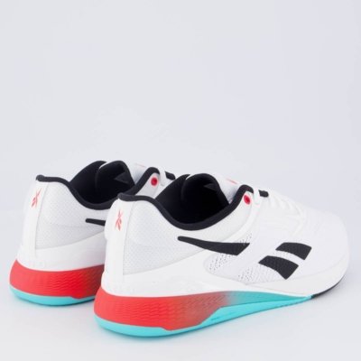 Tênis Reebok Nano X5 Branco e Vermelho | Dafiti