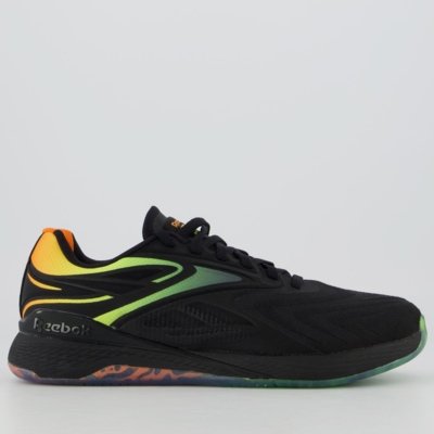 Tênis Reebok Nano X5 Edge Preto e Verde
