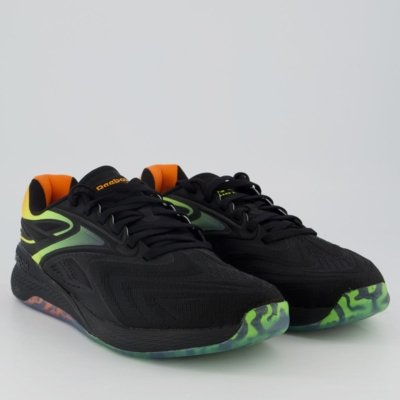 Tênis Reebok Nano X5 Edge Preto e Verde