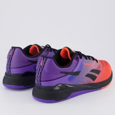 Tênis Reebok Nano X5 Roxo e Laranja