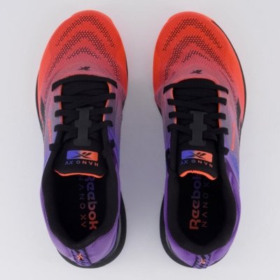 Tênis Reebok Nano X5 Roxo e Laranja
