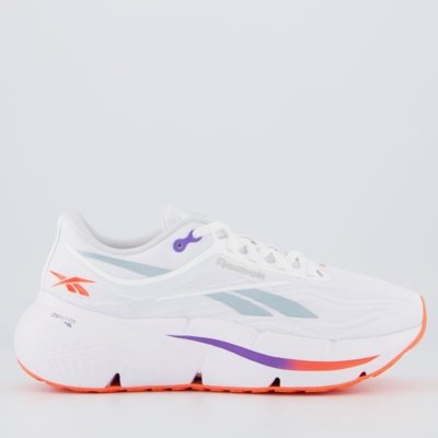 Tênis Reebok Zig Dynamica 5 Feminino Branco e Rosa | Dafiti