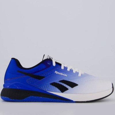 Tênis Reebok Nano X5 Azul e Branco | Dafiti