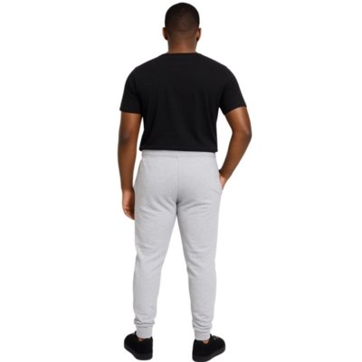Calça Moletom Masculina Reflexo Íntimo Slim Jogger Com Bolso Cinza