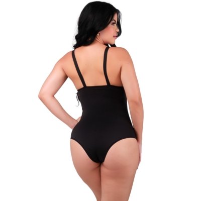 Kit 2 Body Modelador Reflexo Íntimo Suplex Segunda Pele Preto Bege