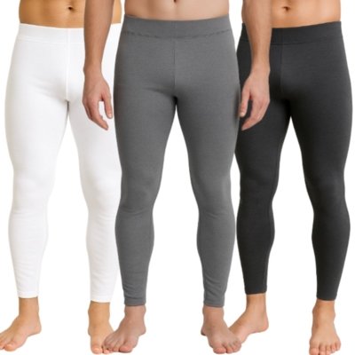 Kit 3 Calça Uv Reflexo Íntimo Segunda Pele Proteção Solar Multicolorido