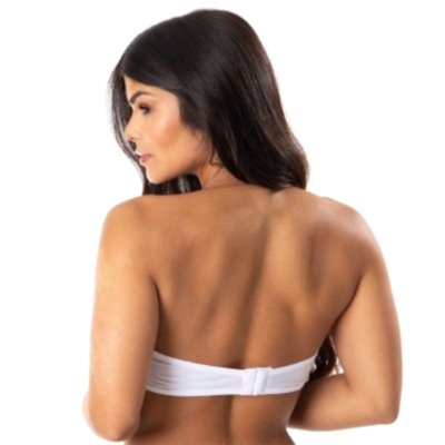 Kit 3 Sutiã Tomara Que Caia Reflexo Íntimo Com Bojo Alça Removível Transparente Multicolorido