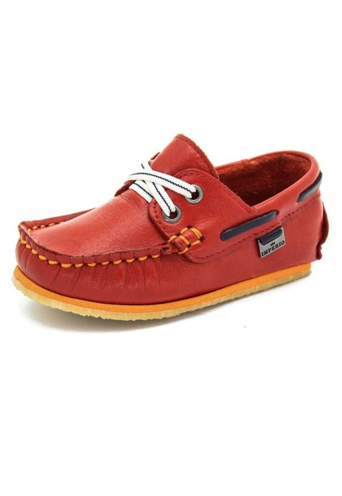 mocassim infantil masculino vermelho