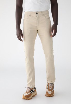 Calça Sarja Skinny Lisa Bege