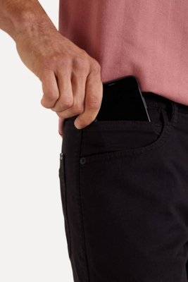 Calça Skinny Moletom Color Estilo Reserva Preto