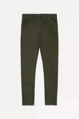 Calça Skinny Moletom Color Estilo Reserva Verde