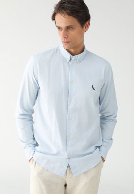 Camisa Reserva Reta Logo Azul