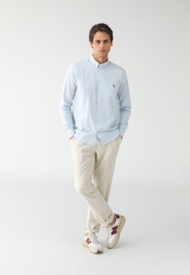 Camisa Reserva Reta Logo Azul