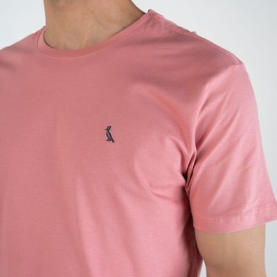 Camiseta Reserva Básica Regular Rosa