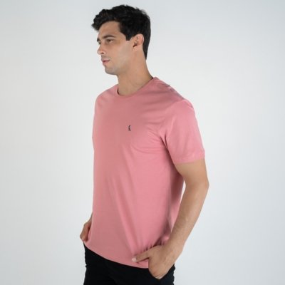 Camiseta Reserva Básica Regular Rosa