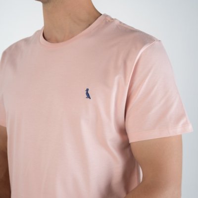 Camiseta Reserva Básica Rosa Claro