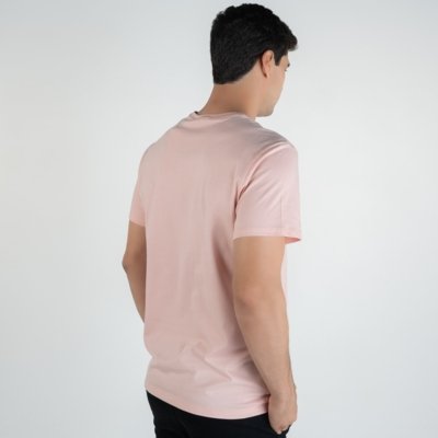 Camiseta Reserva Básica Rosa Claro