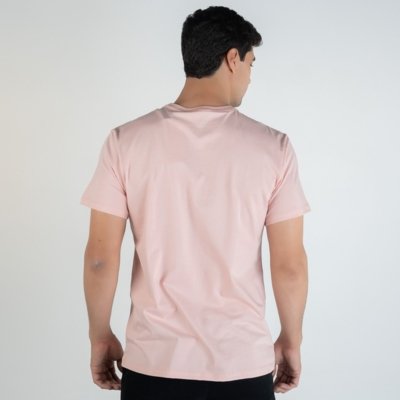 Camiseta Reserva Básica Rosa Claro