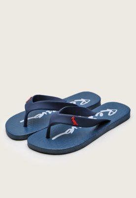 Chinelo Reserva Estampado Azul