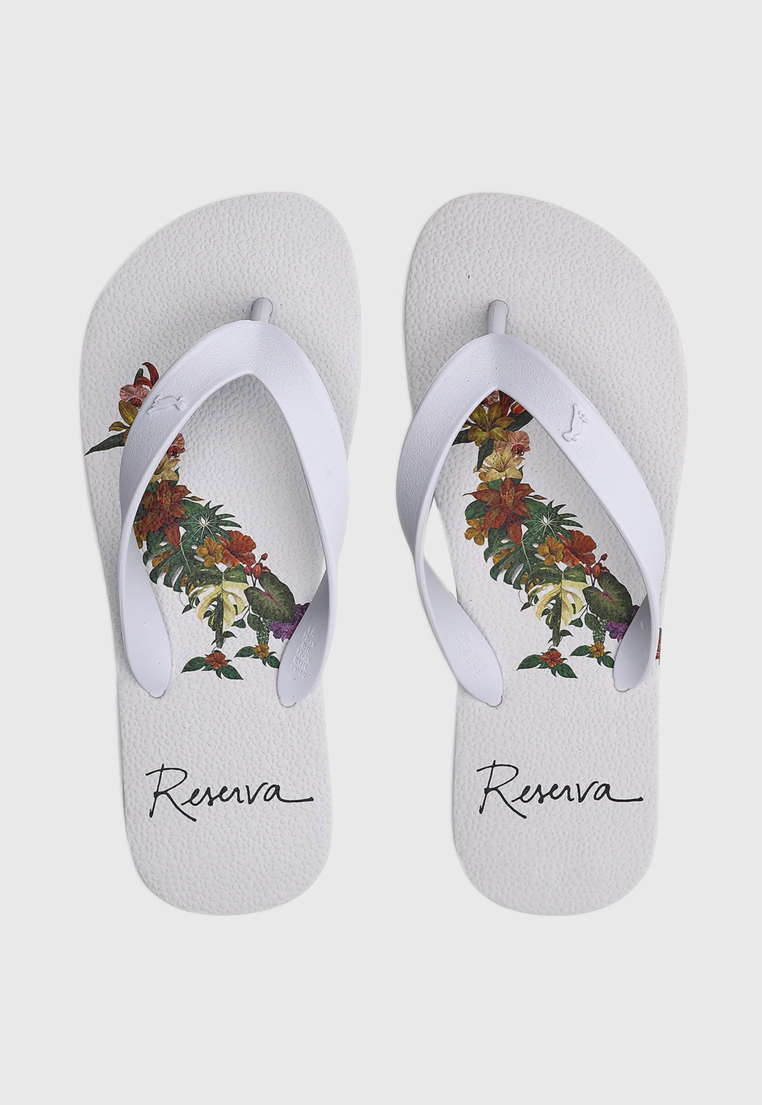 Chinelo Reserva Logo Branco