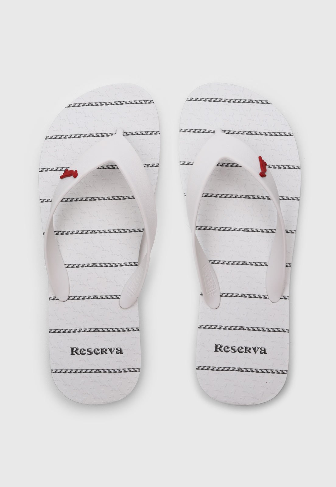 Chinelo Reserva Logo Branco