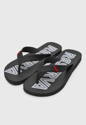 Chinelo Reserva Logo Preto