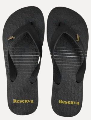 Chinelo Reserva Masculino RSV Horizonte Preto