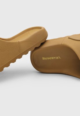 Chinelo Slide Reserva Type Bege