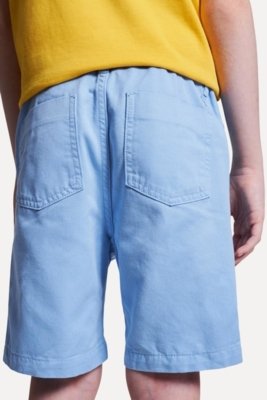 Bermuda Casual Natural Pin Reserva Mini Azul