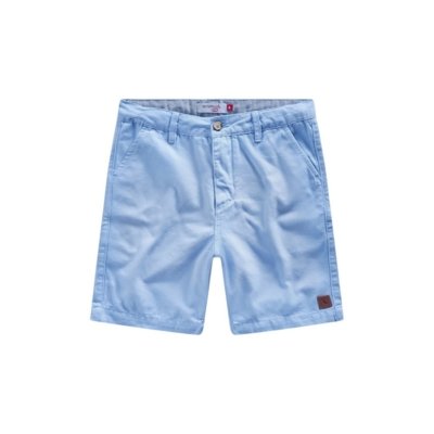 Bermuda Casual Natural Pin Reserva Mini Azul