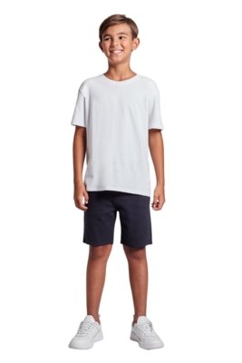 Bermuda Mini Sm 5 Pockets Moletom Reserva Mini Azul Marinho