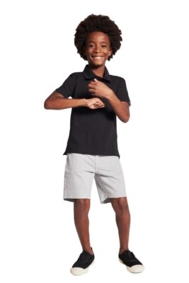Bermuda Mini Sm 5 Pockets Moletom Reserva Mini Cinza