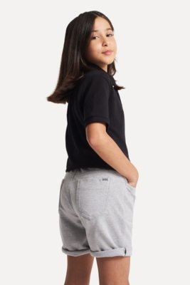 Bermuda Mini Sm 5 Pockets Moletom Reserva Mini Cinza