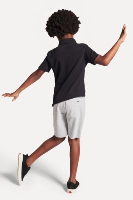 Bermuda Mini Sm 5 Pockets Moletom Reserva Mini Cinza