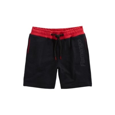 Bermuda Moletom Flamengo Reserva Mini Preto