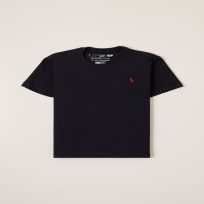 Kit 2 Camisetas Básicas Brasa Reserva Mini Preto