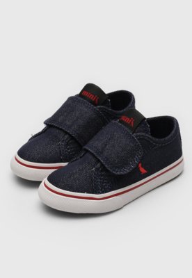 Tênis Infantil Reserva Mini Logo Azul-Marinho