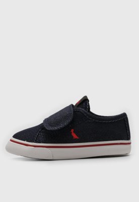 Tênis Infantil Reserva Mini Logo Azul-Marinho