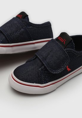 Tênis Infantil Reserva Mini Logo Azul-Marinho
