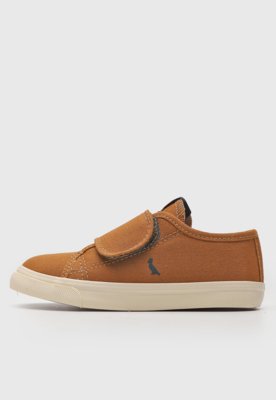 Tênis Reserva Mini Infantil Logo Caramelo
