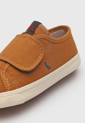 Tênis Reserva Mini Infantil Logo Caramelo