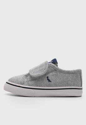Tênis Reserva Mini Infantil Logo Cinza