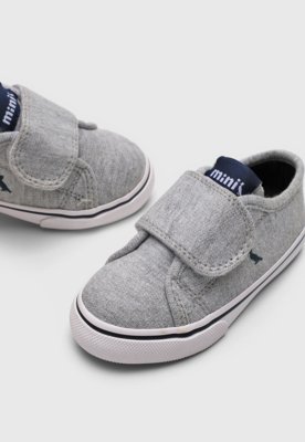 Tênis Reserva Mini Infantil Logo Cinza