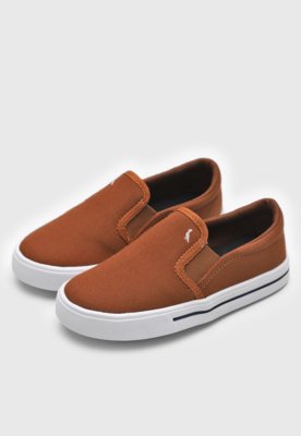 Tênis Slip On Infantil Reserva Mini Marrom