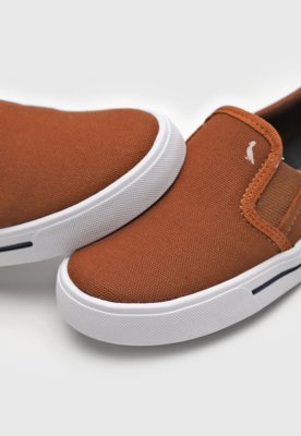 Tênis Slip On Infantil Reserva Mini Marrom