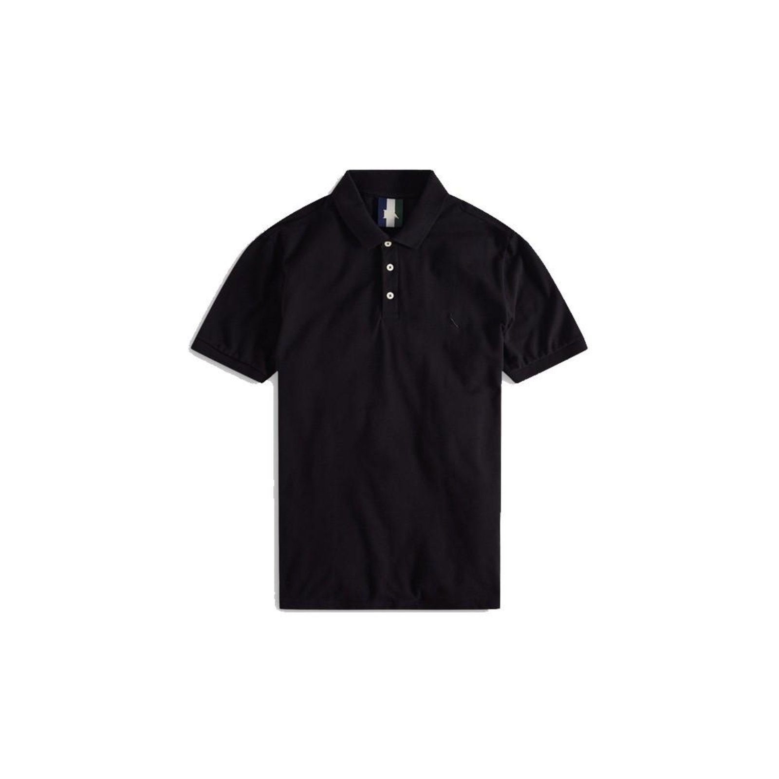 Polo Piquet Classica Reserva Preto